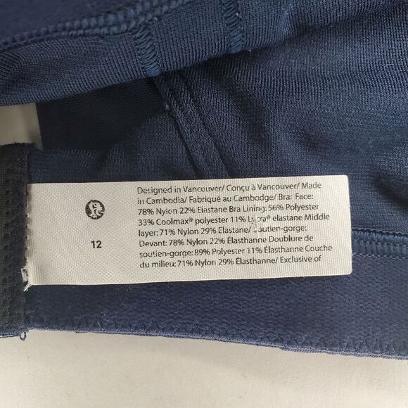 Lululemon Invigorate Bra with Clasp High Support Size 12 - Picture 9 of 9